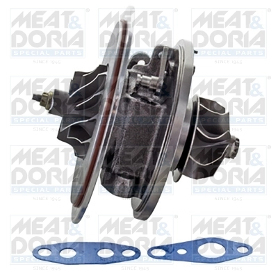 Core assembly, turbocharger